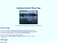 Tablet Screenshot of jonathanjordan.staff.shef.ac.uk