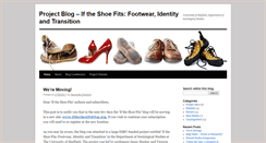 Desktop Screenshot of iftheshoefits.group.shef.ac.uk