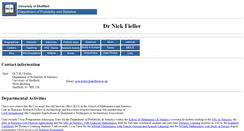 Desktop Screenshot of nickfieller.staff.shef.ac.uk