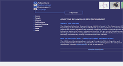 Desktop Screenshot of abrg.group.shef.ac.uk